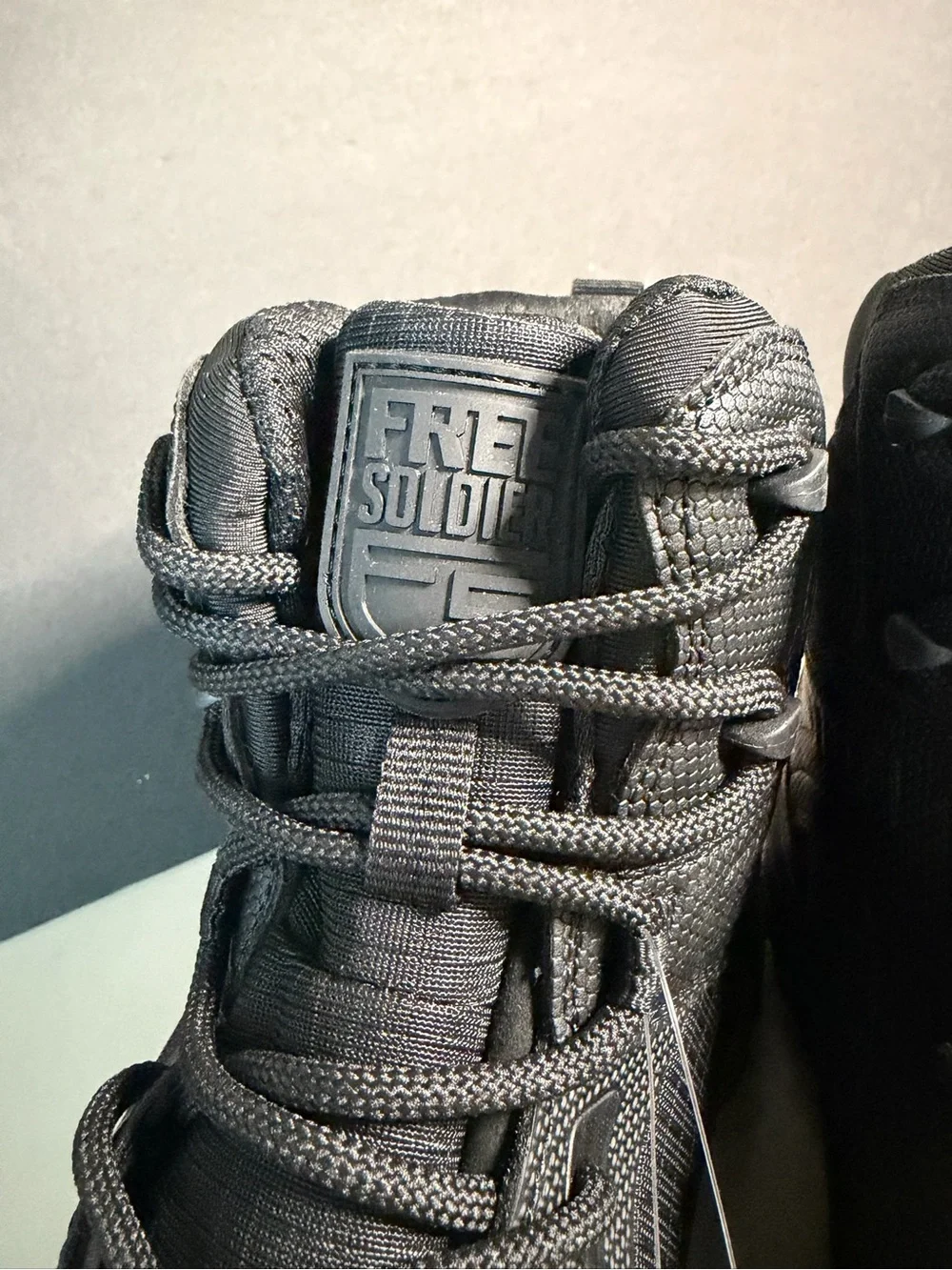 Free Soldier Men’s Black Tactical Boots
